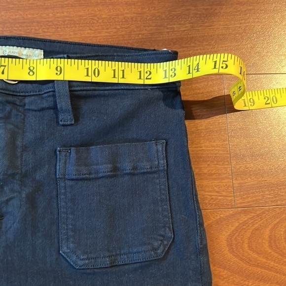 Joie size 27 dk blue frayed high waist. - Picture 3 of 9